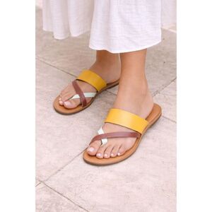 DOLCE VITA Paddy Vegan Leather Sandals Sz 7